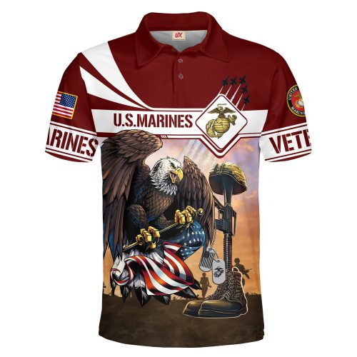 VETERAN UXVET30-MC Premium Polo Shirt