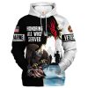 VETERAN UXVET22-AM Premium Microfleece Hoodie