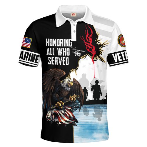 VETERAN UXVET69-MC Premium Polo Shirt