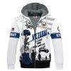 VETERAN UXVET85-NV Premium Heavy Fleece Zip Hoodie