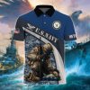 VETERAN UXVET99-AM Premium Polo Shirt