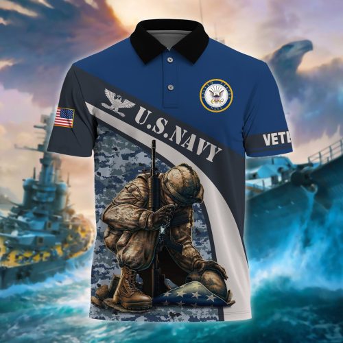 VETERAN UXVET99-NV Premium Polo Shirt