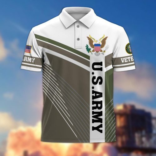 VETERAN UXVET101-AM Premium Polo Shirt