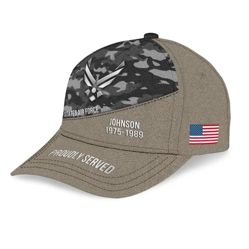 New Release! Personalized Gift U.S. Air Force All over Print Cap BLVTR280524A01AF