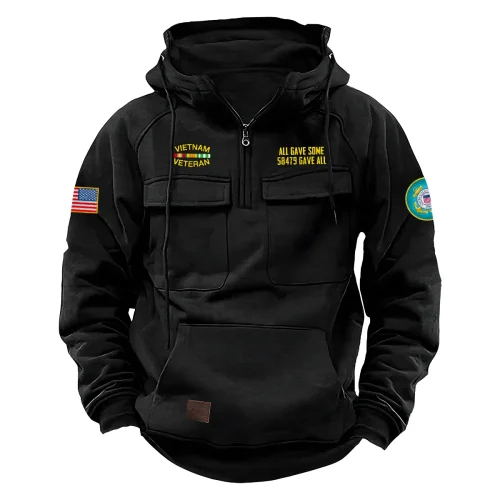 Special Release Lockheed Martin x US Military Branch Tactical Quarter Zip Hoodie BLVTR120724A1LM