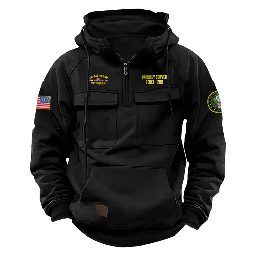 Special Release Raytheon Technologies x US Military Branch Tactical Quarter Zip Hoodie BLVTR120724A1RT