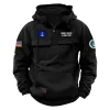 New Release! Personalized Gift U.S. Army Tactical Quarter Zip Hoodie BLVTR240524A02AM