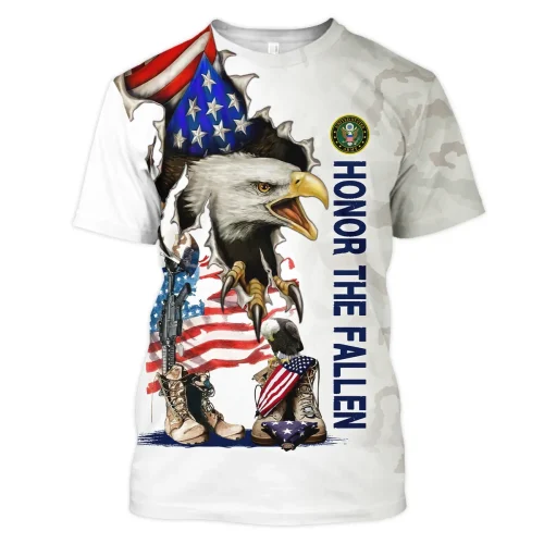 New Release U.S. Army Veterans Premium T-Shirt All Over Prints Gift Loves HBLVTR050424A04AM