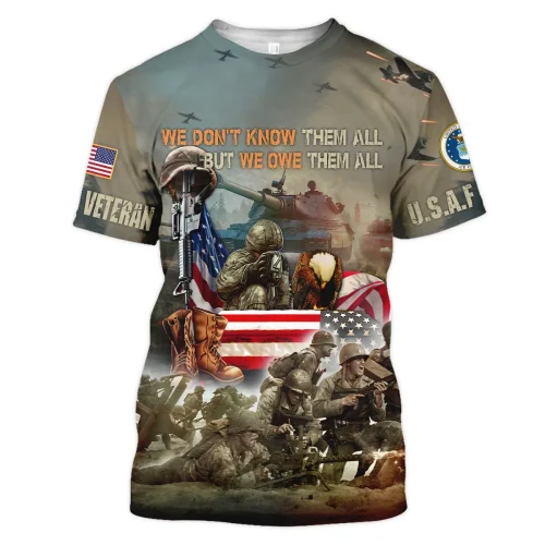 New Release U.S. Air Force Veterans Premium T-Shirt All Over Prints Gift Loves HBLVTR060424A02AF