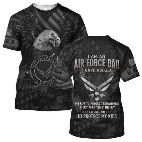 New Release Father Day U.S. Air Force Veterans Premium T-Shirt All Over Prints Gift Loves BLVTR250424A01AFTS