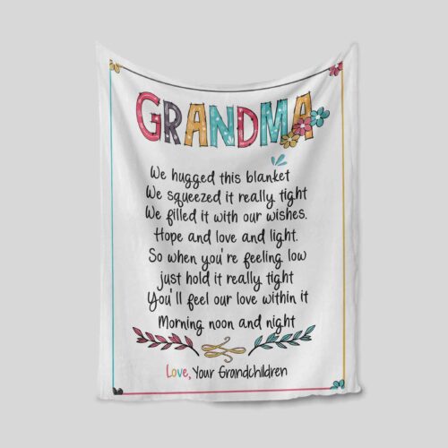 Nana Blanket, Personalized Name Blanket, Family Blanket, Personalized Grandma Blanket, Nana Gift, Mothers Day Gift, Gift for Grandma