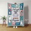 To Our Daughter Blanket, Personalized Name Blanket, Letter Blanket, Daughter Blanket, Family Throw Blanket - Blankets for girl, Gift Blanket