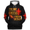 GOD HBL-G-15 Premium Microfleece Hoodie