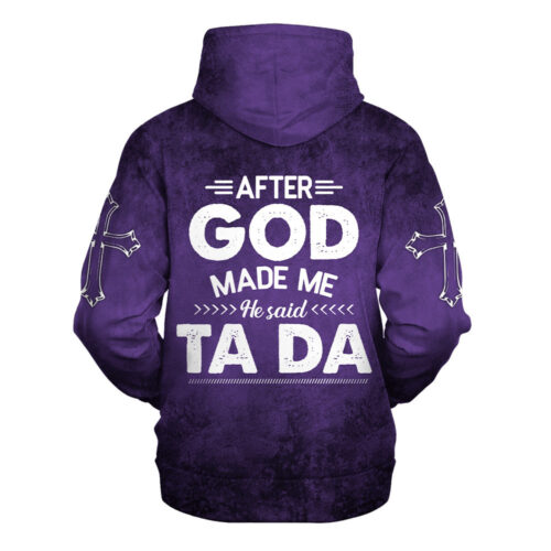 GOD NVGO03 Premium Microfleece Hoodie