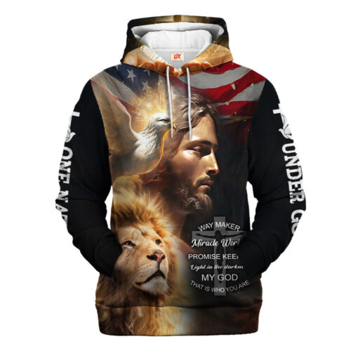 GOD NVGO47 Premium Microfleece Hoodie