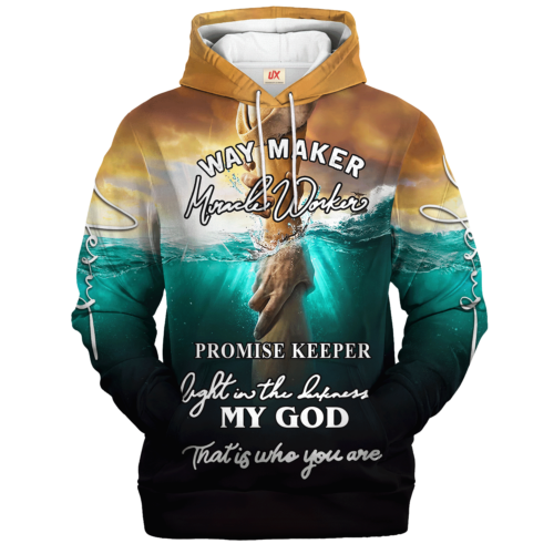 GOD LTGO282 Premium Microfleece Hoodie