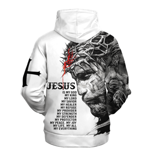 GOD LTGO427 Premium Microfleece Hoodie